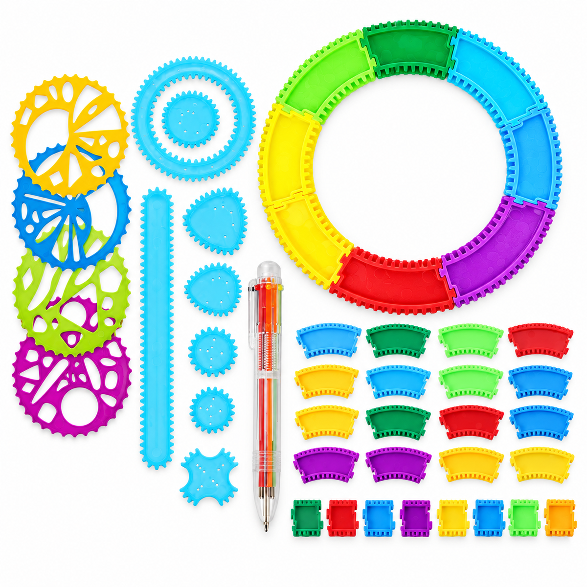 Spiroza Deluxe Spirograph Set – Complete Collection, Gift-Ready